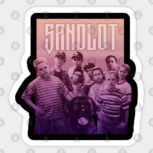 Sandlot Retro Sticker by VarioModifikasi Gank